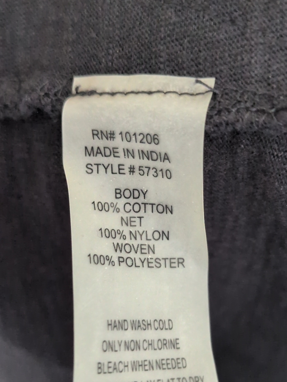 NWOT Soft Surroundings Pacific Waves Black Top - 3X - Picture 5 of 7